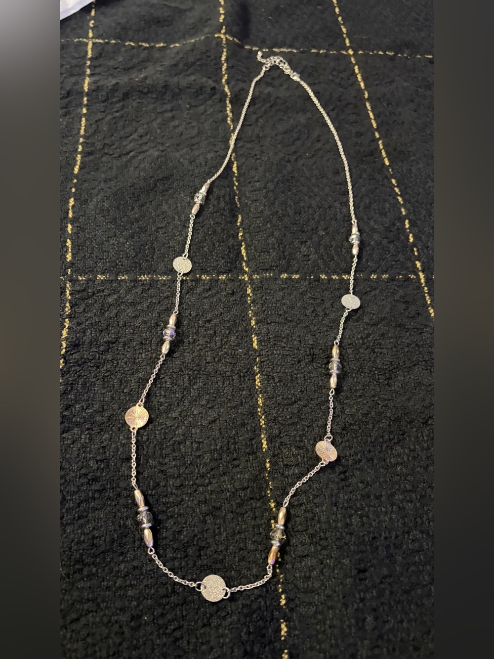 Silver & Rose Gold Necklace